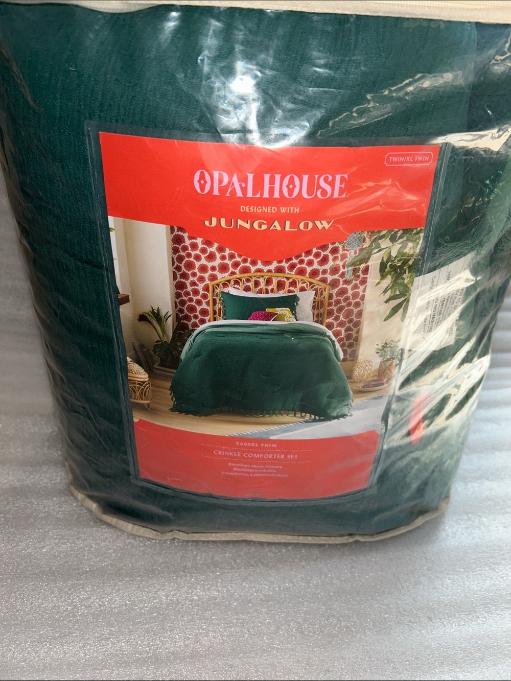 Opalhouse Jungalow Twin XL Comforter Set , Tassel Trim